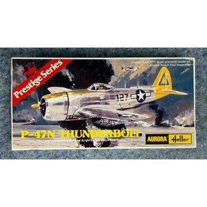 P-47N Thunderbolt  - Aurora/Heller  1/72 Scale Unassembled Aircraft Kit#6603